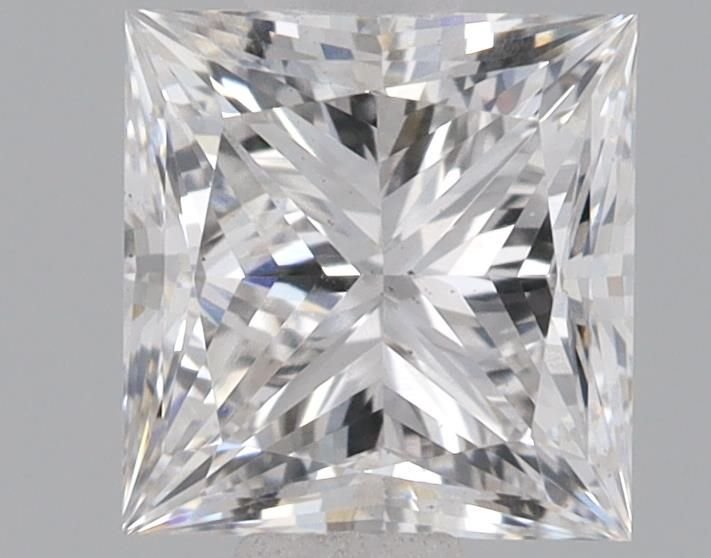 0.77ct E VS2 Rare Carat Ideal Cut Princess Lab Grown Diamond