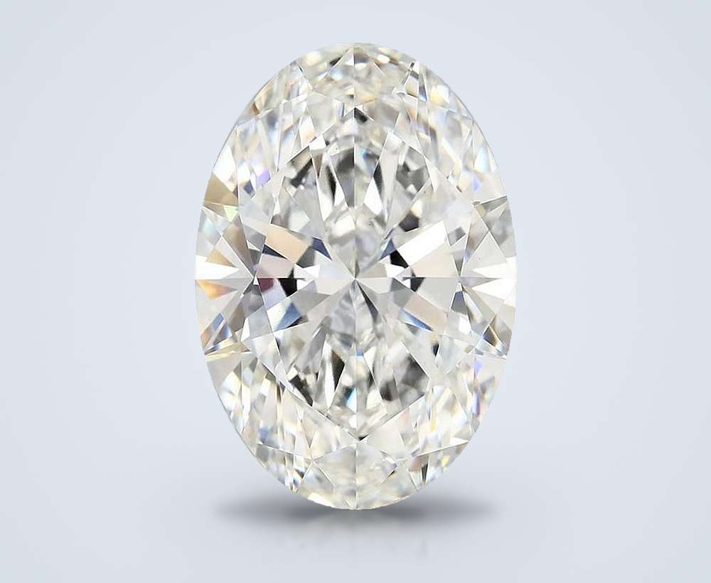 9.29 Carat Oval Lab Diamond