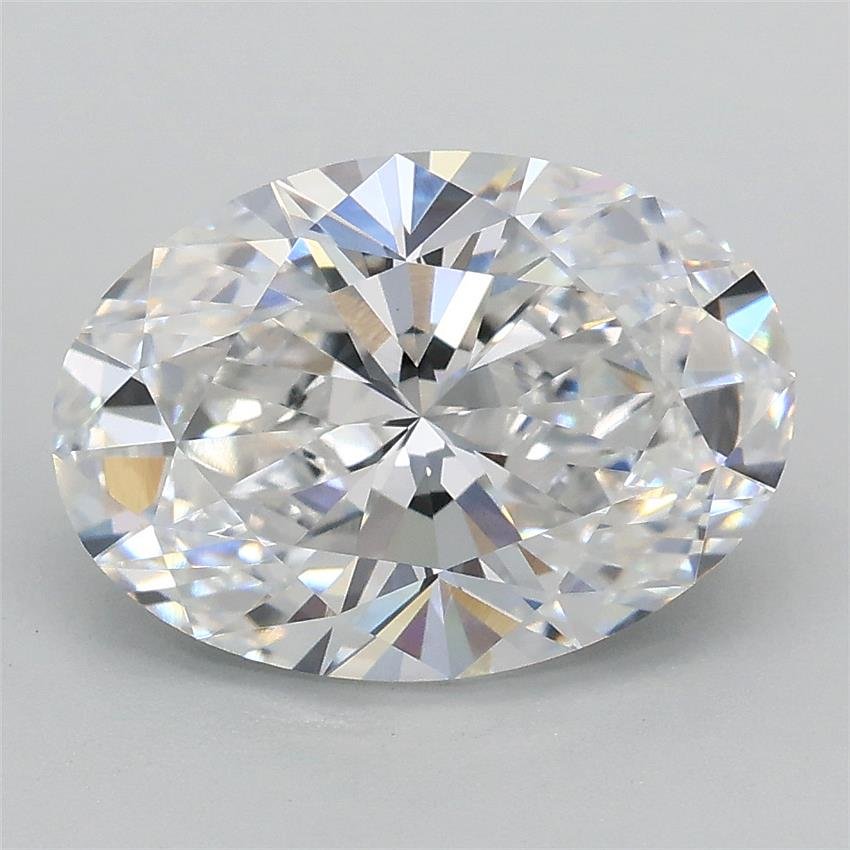 2.56ct D VVS2 Rare Carat Ideal Cut Oval Lab Grown Diamond