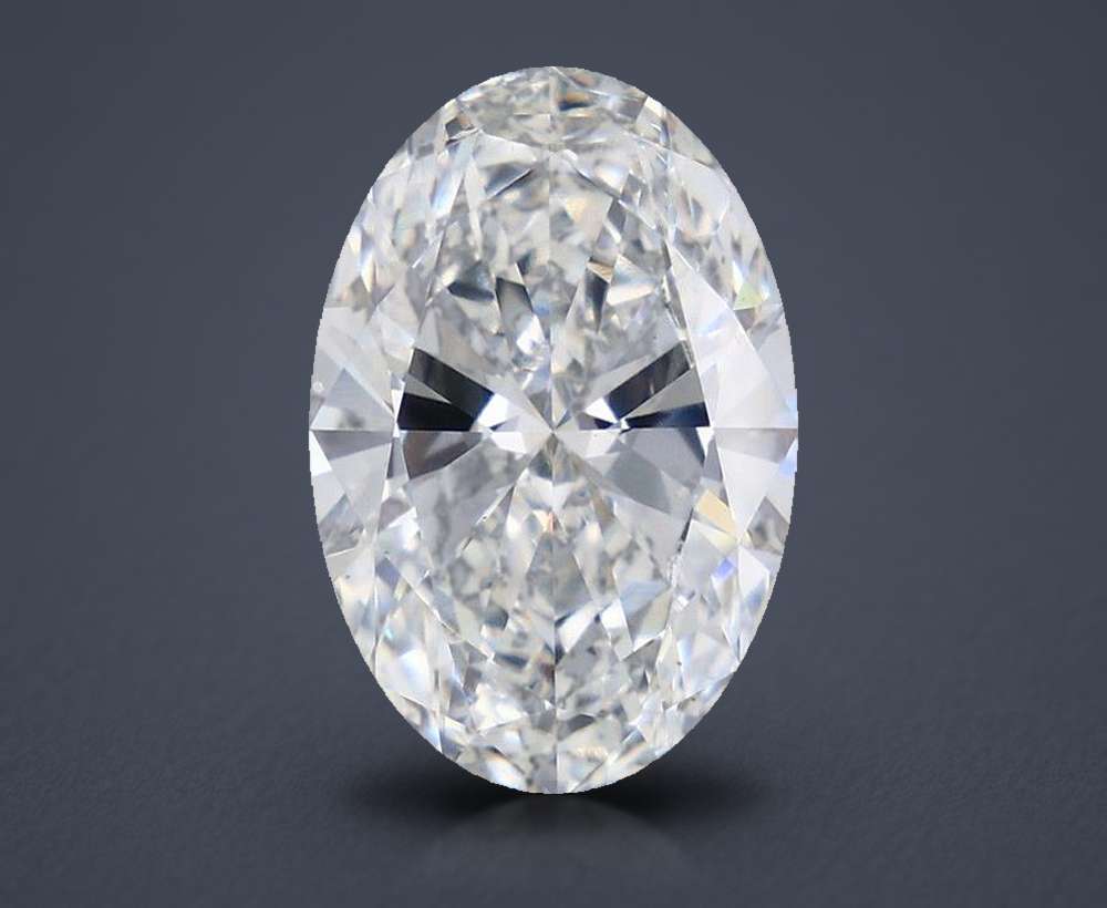 6.31 Carat Oval Lab Diamond