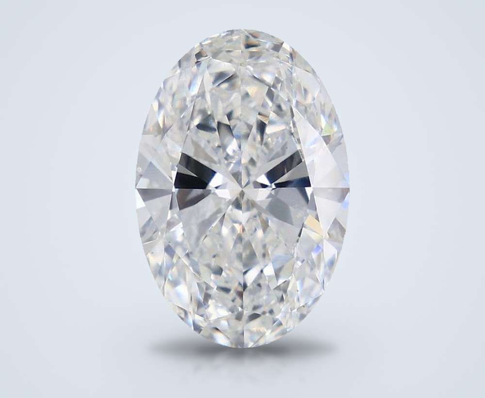6.31 Carat Oval Lab Diamond