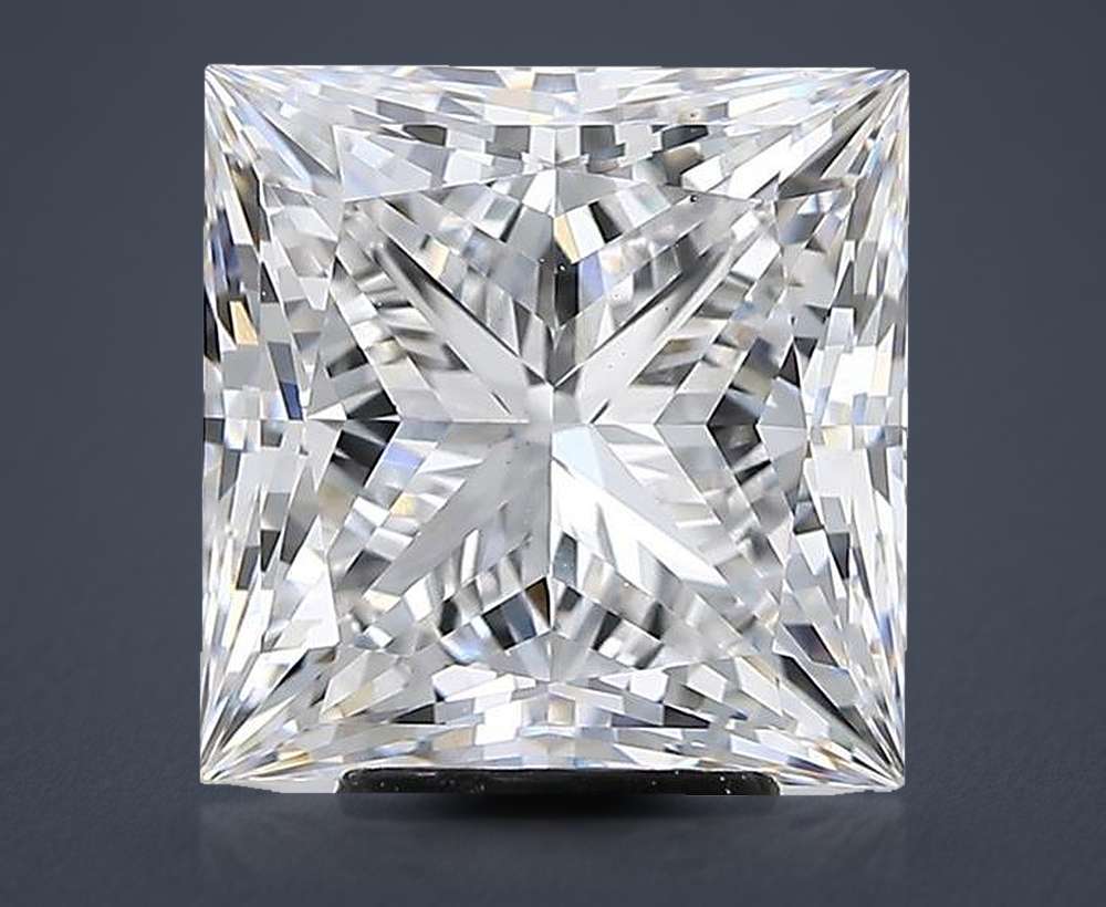 5.42 Carat Princess Lab Diamond
