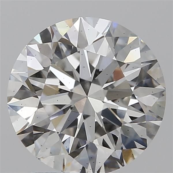 2.05ct F SI1 Excellent Cut Round Lab Grown Diamond