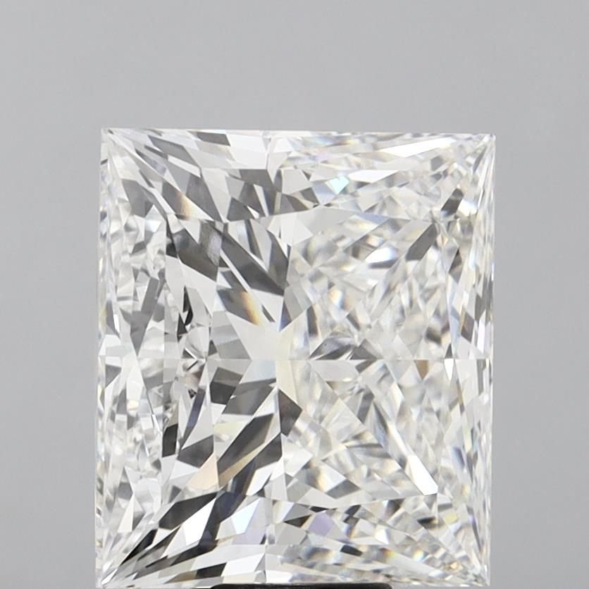 14.06ct F VS1 Rare Carat Ideal Cut Princess Lab Grown Diamond