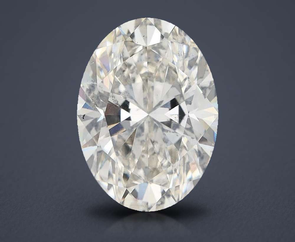 4.12 Carat Oval Lab Diamond