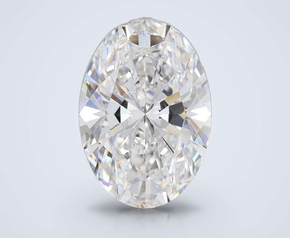 10.87 Carat Oval Lab Diamond