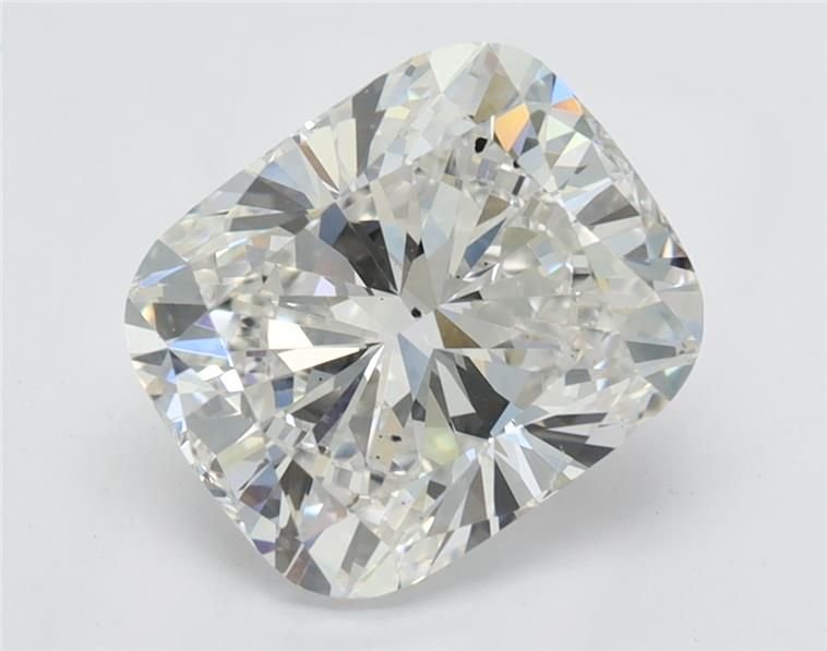 2.14ct F SI1 Rare Carat Ideal Cut Cushion Lab Grown Diamond