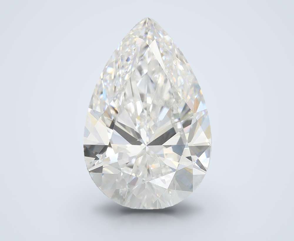 4.00 Carat Pear Lab Diamond