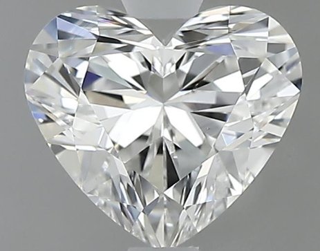0.81 Carat Heart Natural Diamond