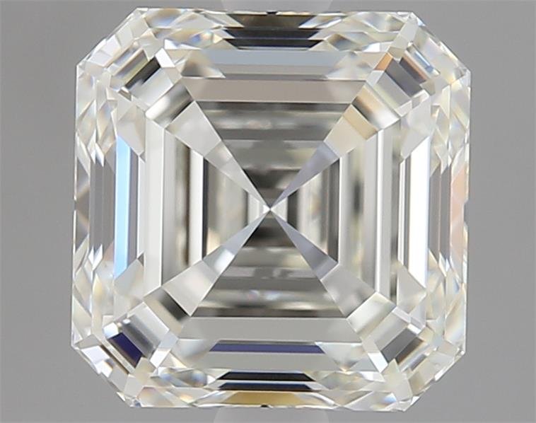 1.91ct J IF Rare Carat Ideal Cut Asscher Diamond