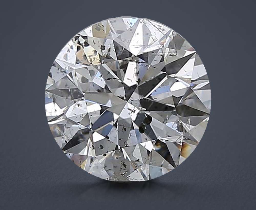 3.01 Carat Round Natural Diamond