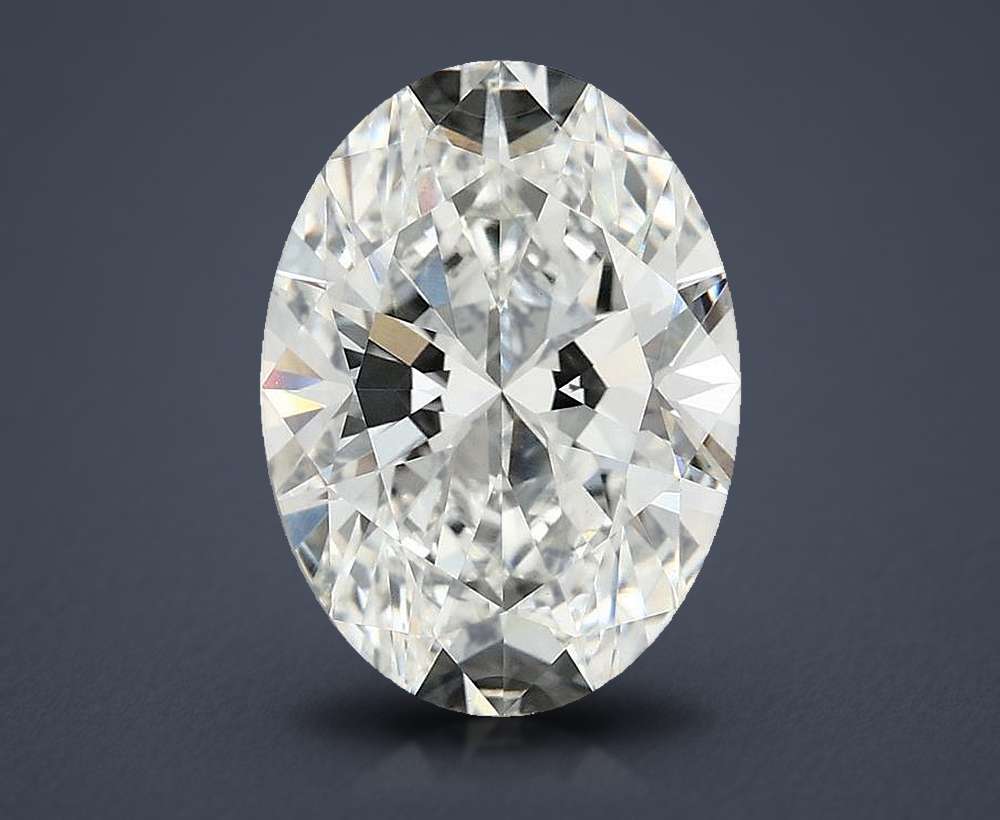 3.94 Carat Oval Lab Diamond