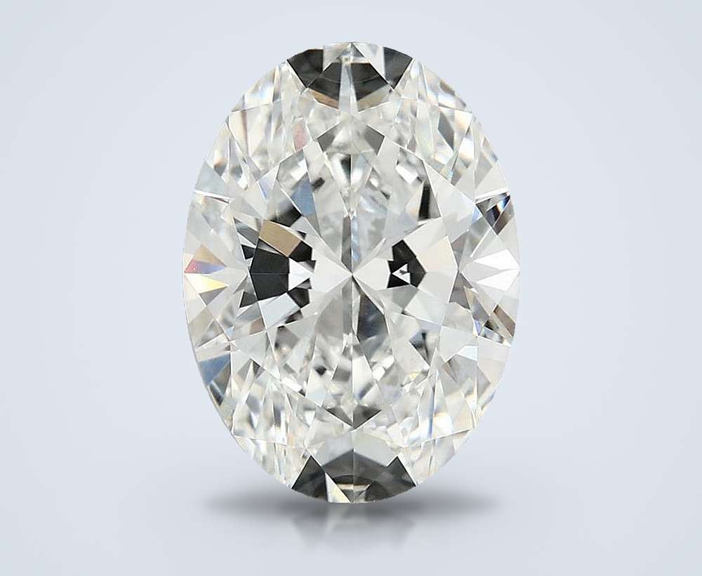 3.94 Carat Oval Lab Diamond