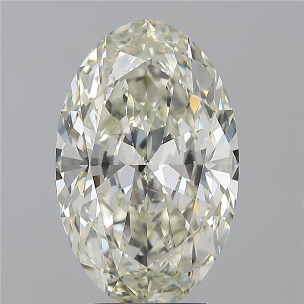 3.50ct I SI1 Rare Carat Ideal Cut Oval Diamond