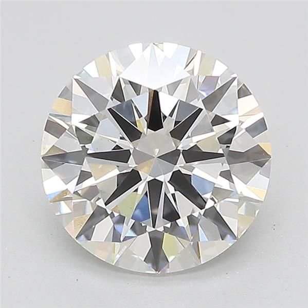 2.53ct E VS1 Excellent Cut Round Lab Grown Diamond