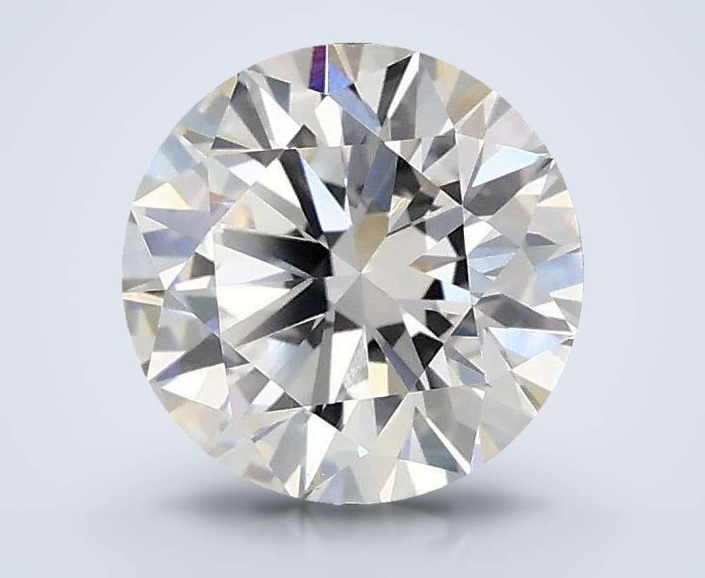 4.67 Carat Round Lab Diamond