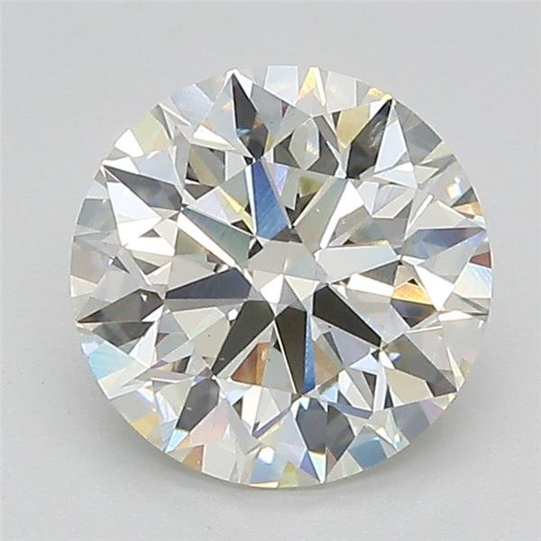 2.13ct I VS1 Excellent Cut Round Lab Grown Diamond