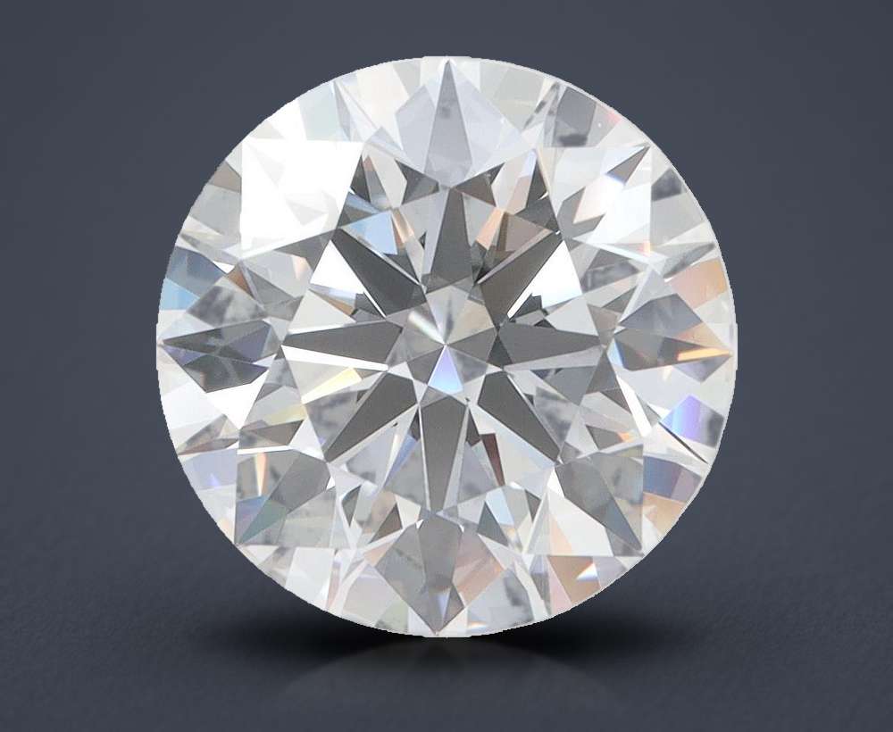 4.28 Carat Round Lab Diamond