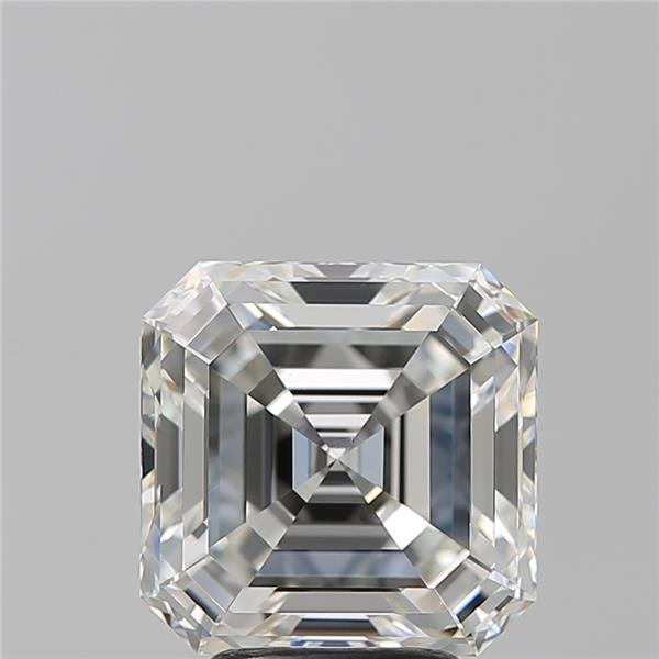 4.06ct H VS2 Rare Carat Ideal Cut Asscher Diamond