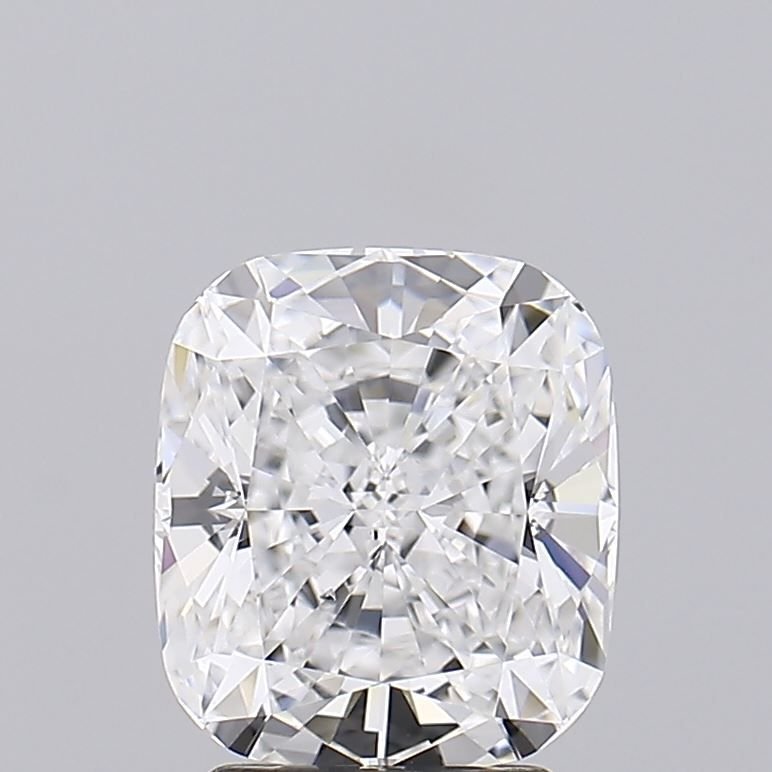 3.03ct E VS2 Rare Carat Ideal Cut Cushion Lab Grown Diamond