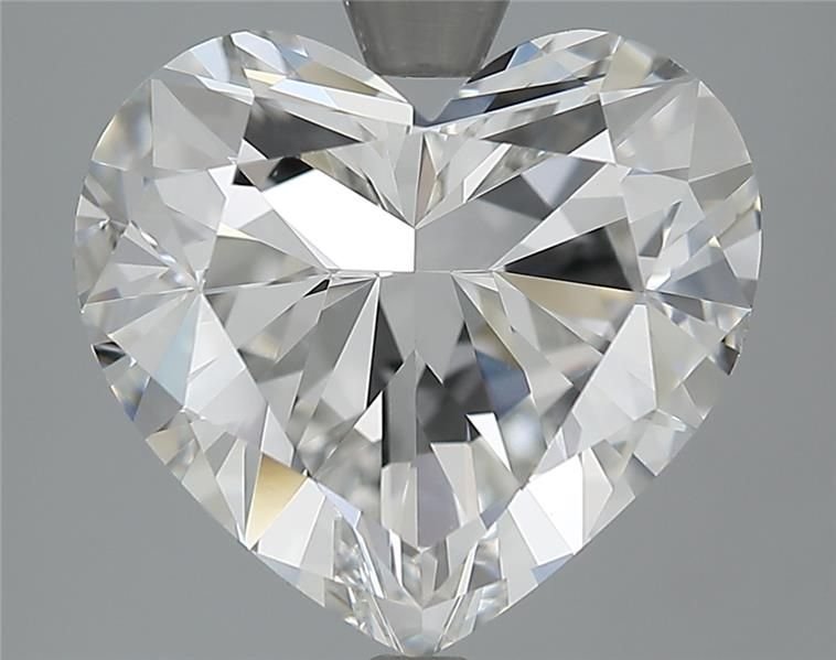 5.03ct G VVS2 Rare Carat Ideal Cut Heart Diamond