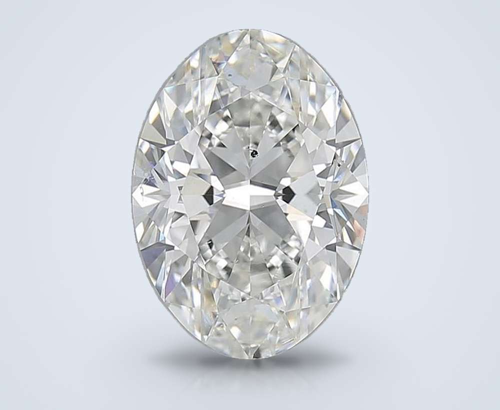 3.51 Carat Oval Natural Diamond