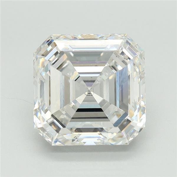 2.34ct F VS2 Very Good Cut Asscher Lab Grown Diamond