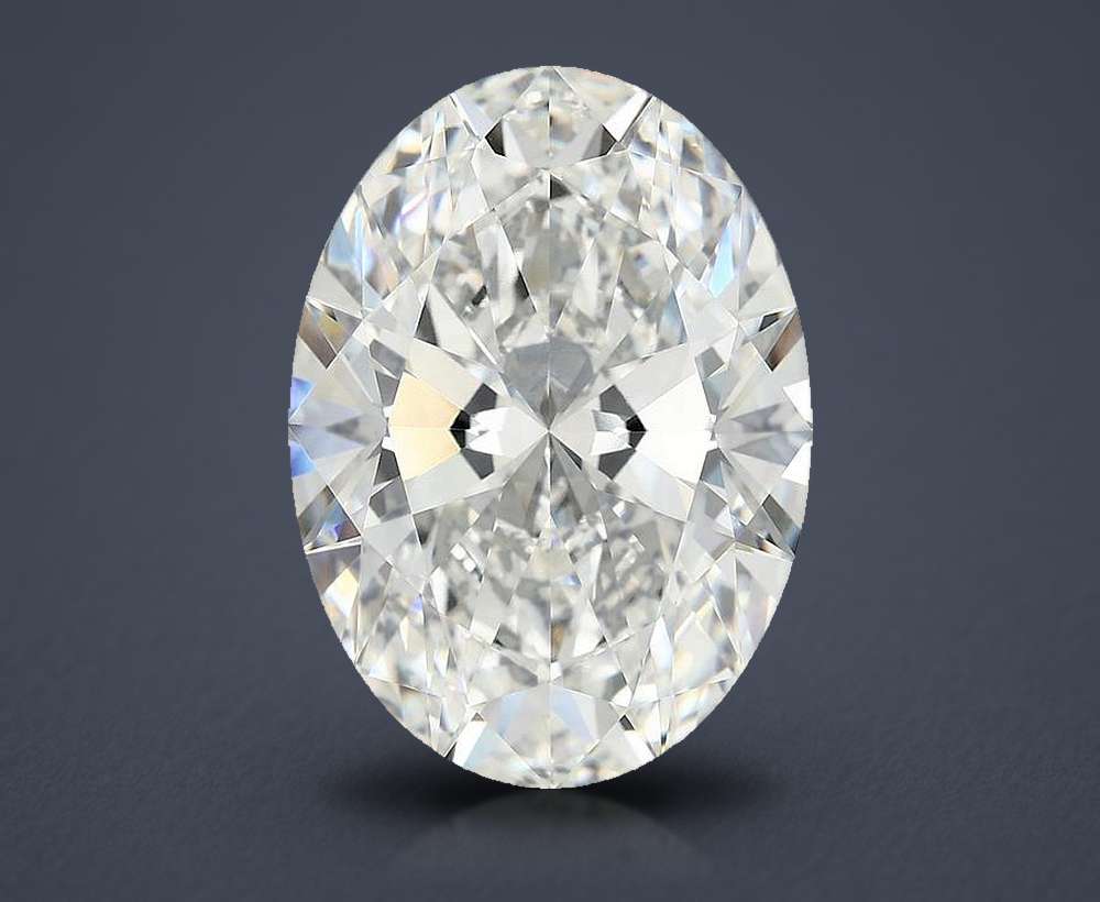 9.61 Carat Oval Lab Diamond