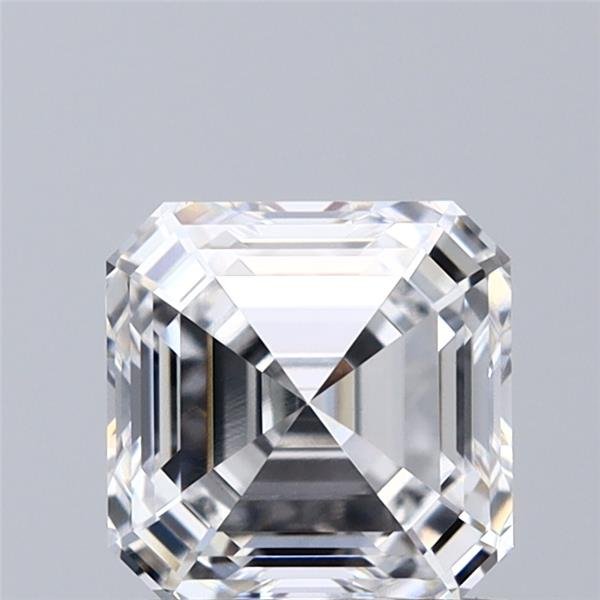 1.08ct D VVS2 Rare Carat Ideal Cut Asscher Lab Grown Diamond