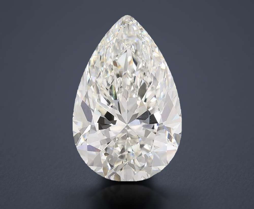 5.18 Carat Pear Lab Diamond