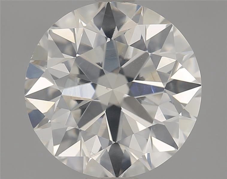 2.32ct J SI1 Rare Carat Ideal Cut Round Diamond