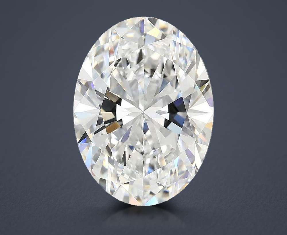 4.90 Carat Oval Lab Diamond