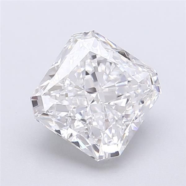 2.26ct D VVS2 Rare Carat Ideal Cut Radiant Lab Grown Diamond