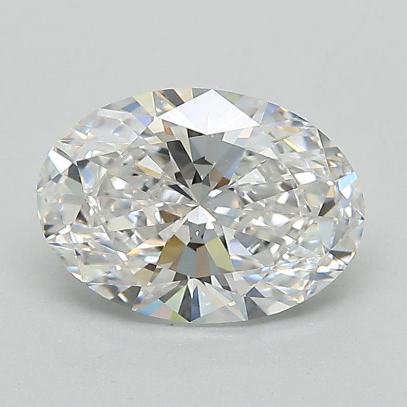 1.42ct D VVS2 Rare Carat Ideal Cut Oval Lab Grown Diamond