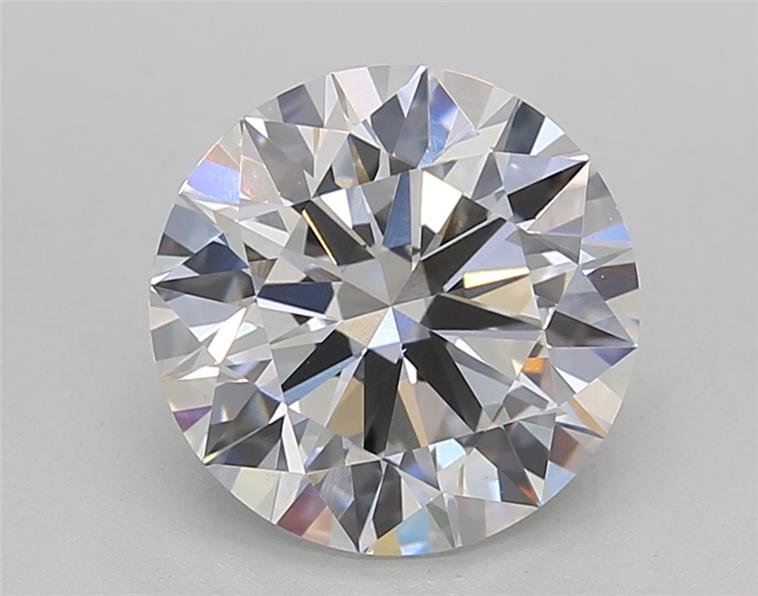 2.65ct E VS1 Rare Carat Ideal Cut Round Lab Grown Diamond