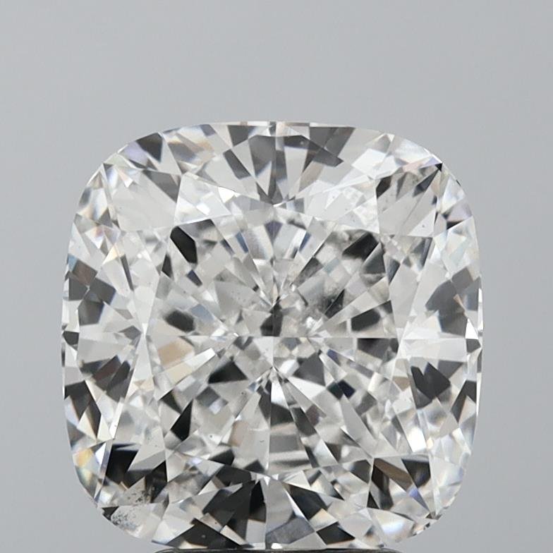 4.06ct E VS2 Rare Carat Ideal Cut Cushion Lab Grown Diamond