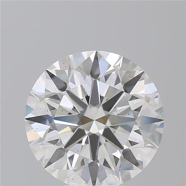 6.17ct G VS2 Rare Carat Ideal Cut Round Lab Grown Diamond