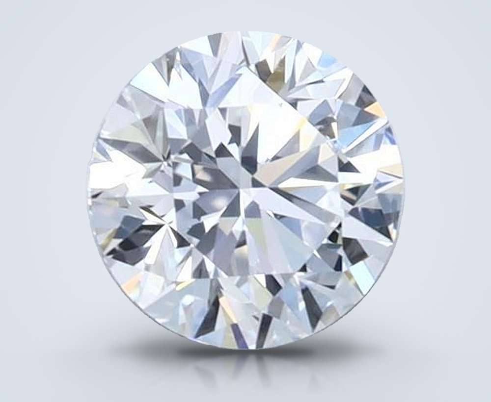 0.60 Carat Round Natural Diamond
