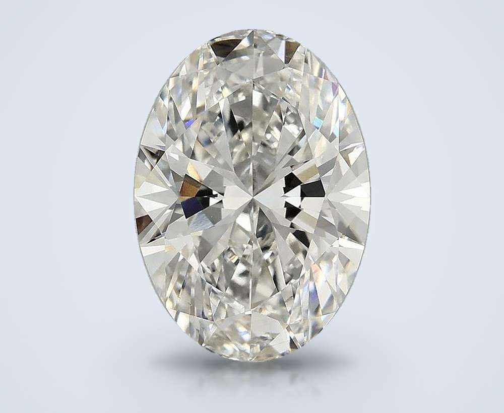 3.80 Carat Oval Lab Diamond