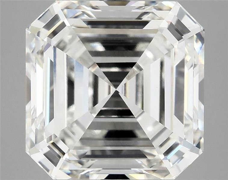 8.25ct F VS1 Excellent Cut Asscher Lab Grown Diamond