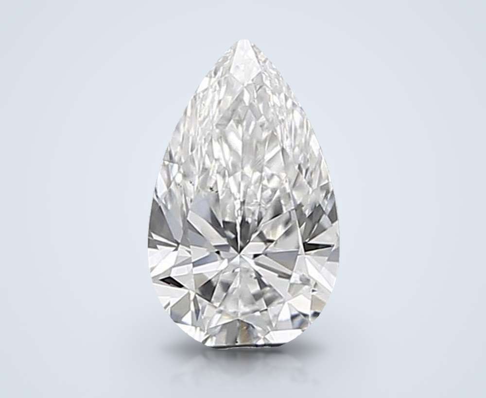 0.51 Carat Pear Lab Diamond