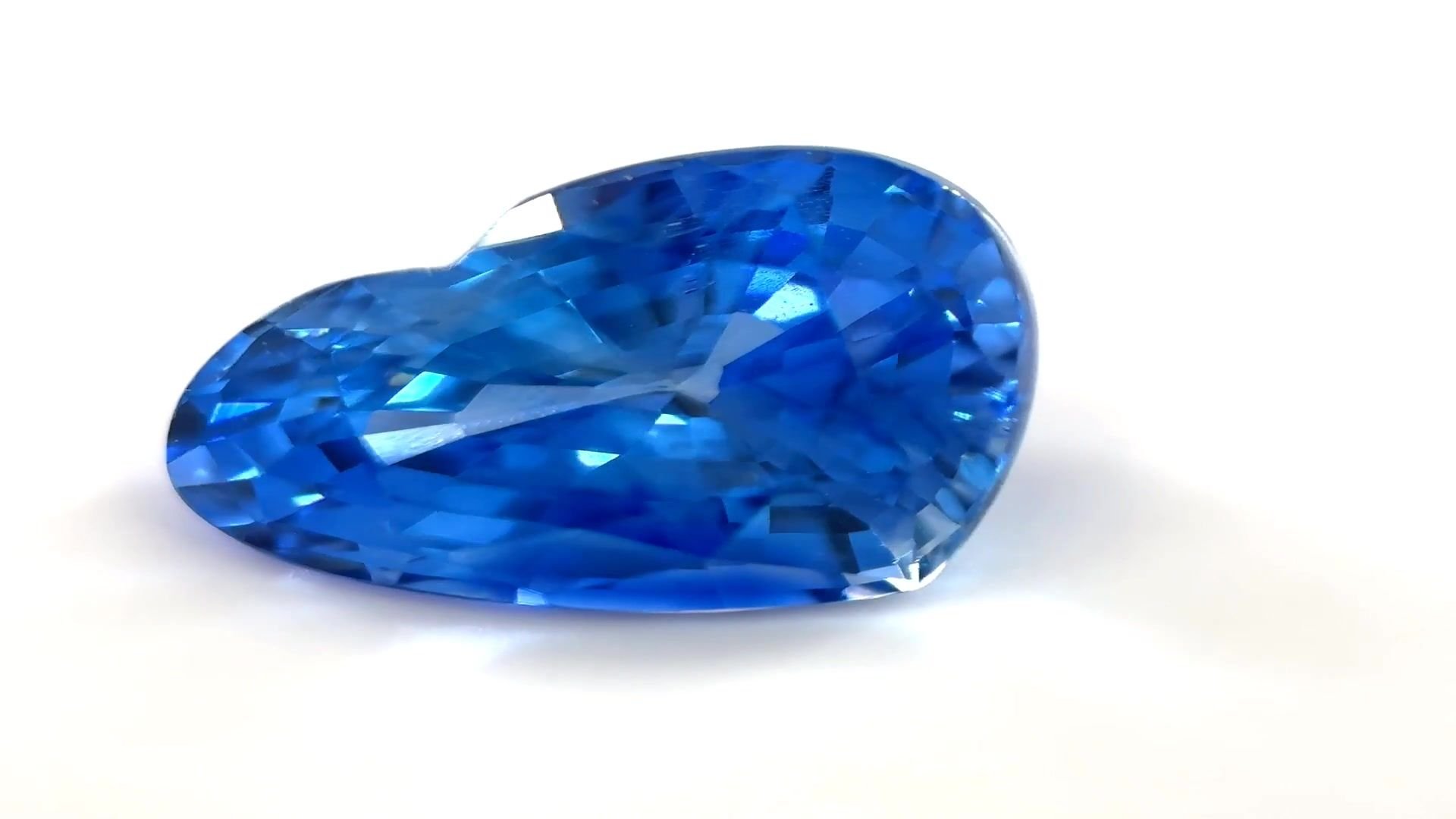 2.51 Carat Blue Heart Sapphire