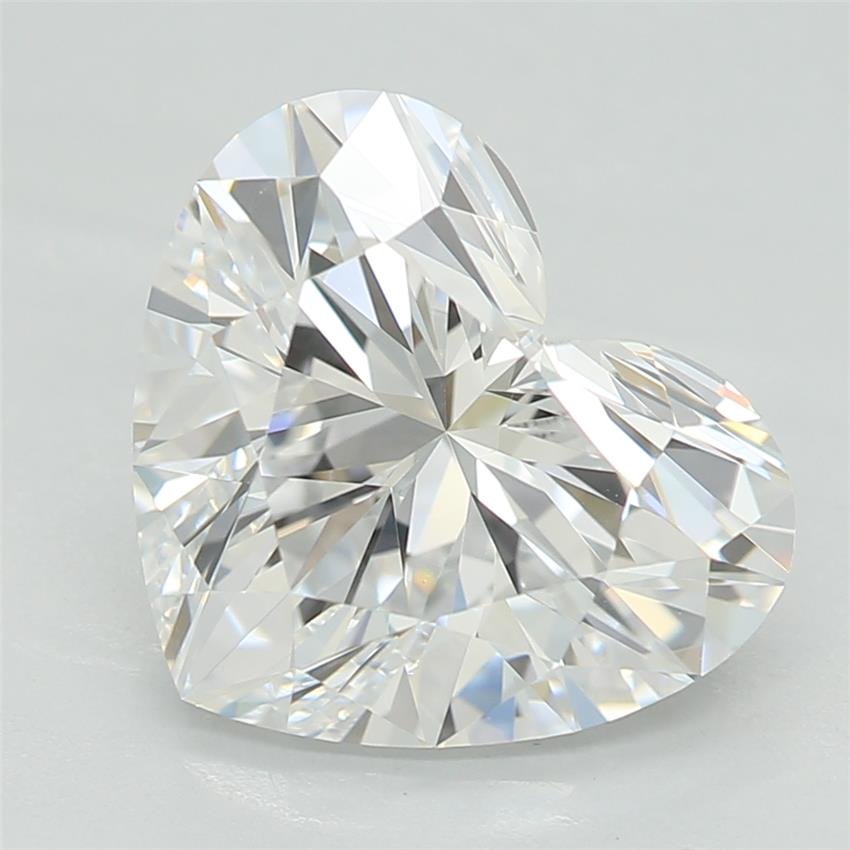 2.08ct D VS1 Rare Carat Ideal Cut Heart Lab Grown Diamond