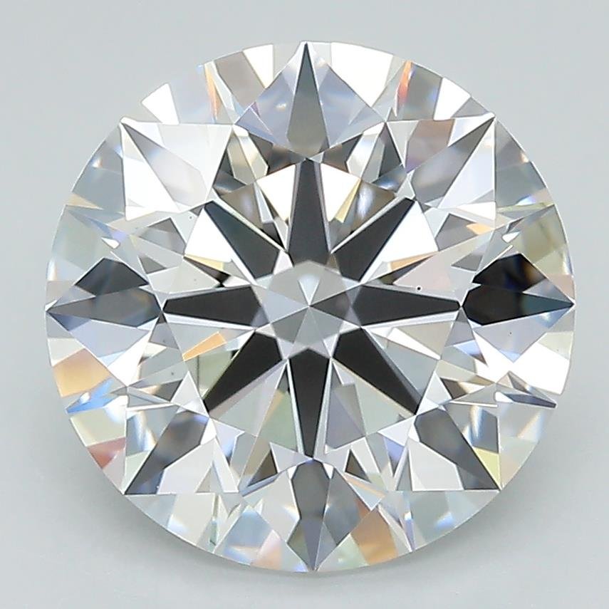 4.23ct D VS1 Rare Carat Ideal Cut Round Lab Grown Diamond