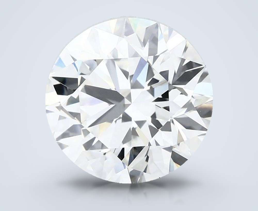 6.00 Carat Round Lab Diamond