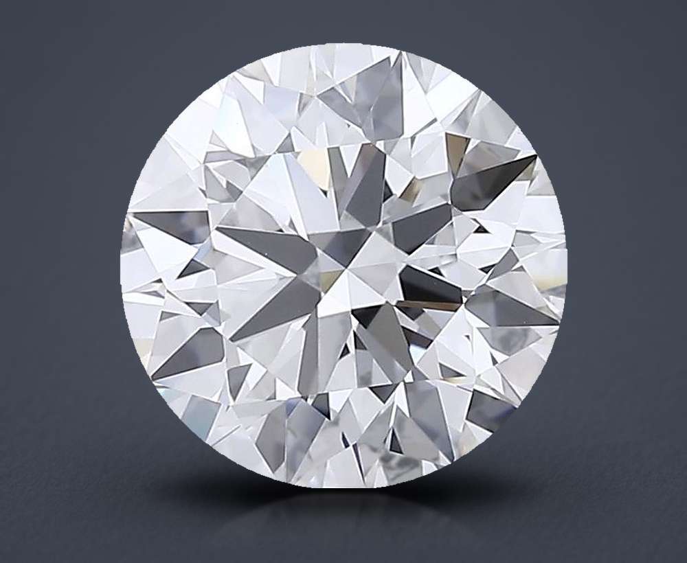 3.09 Carat Round Lab Diamond
