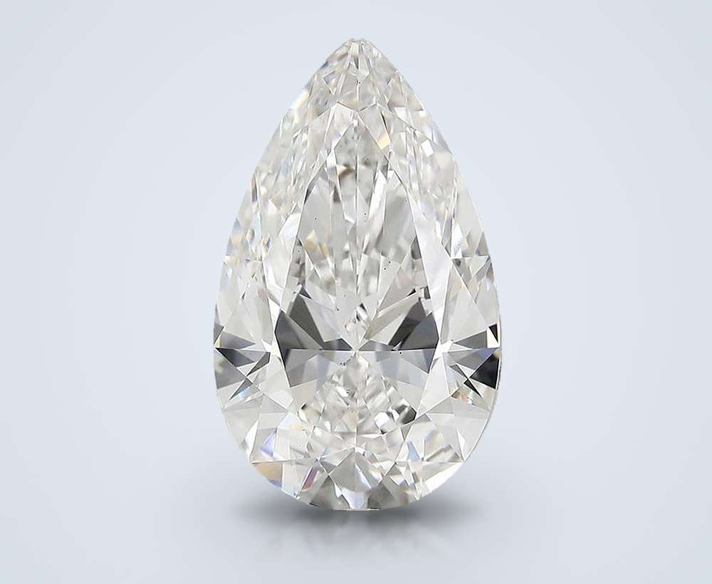 7.57 Carat Pear Lab Diamond