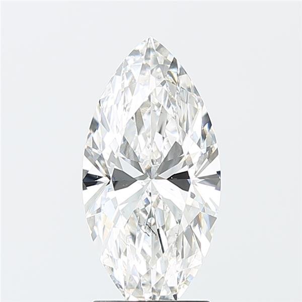 2.25ct F SI1 Rare Carat Ideal Cut Marquise Lab Grown Diamond