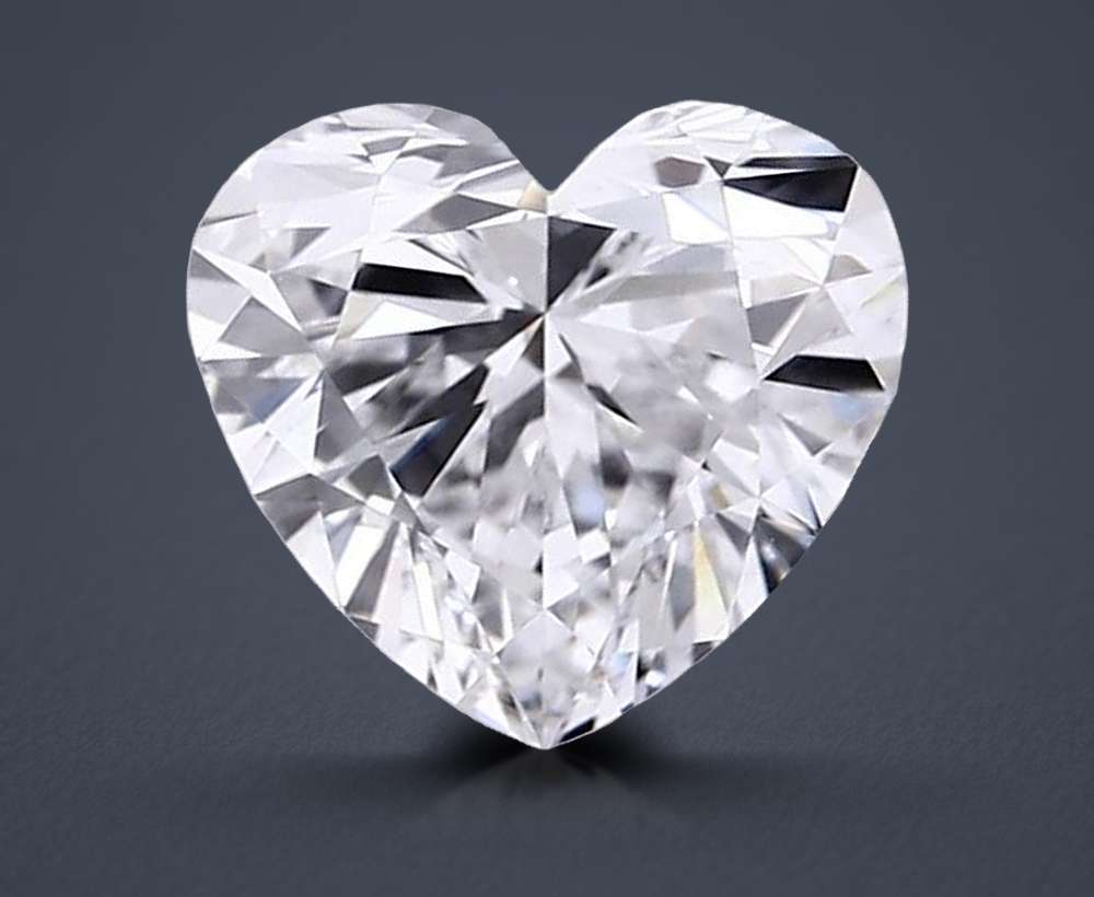 1.57 Carat Heart Lab Diamond