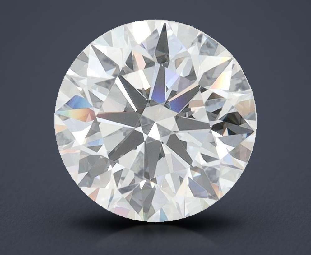 3.30 Carat Round Lab Diamond